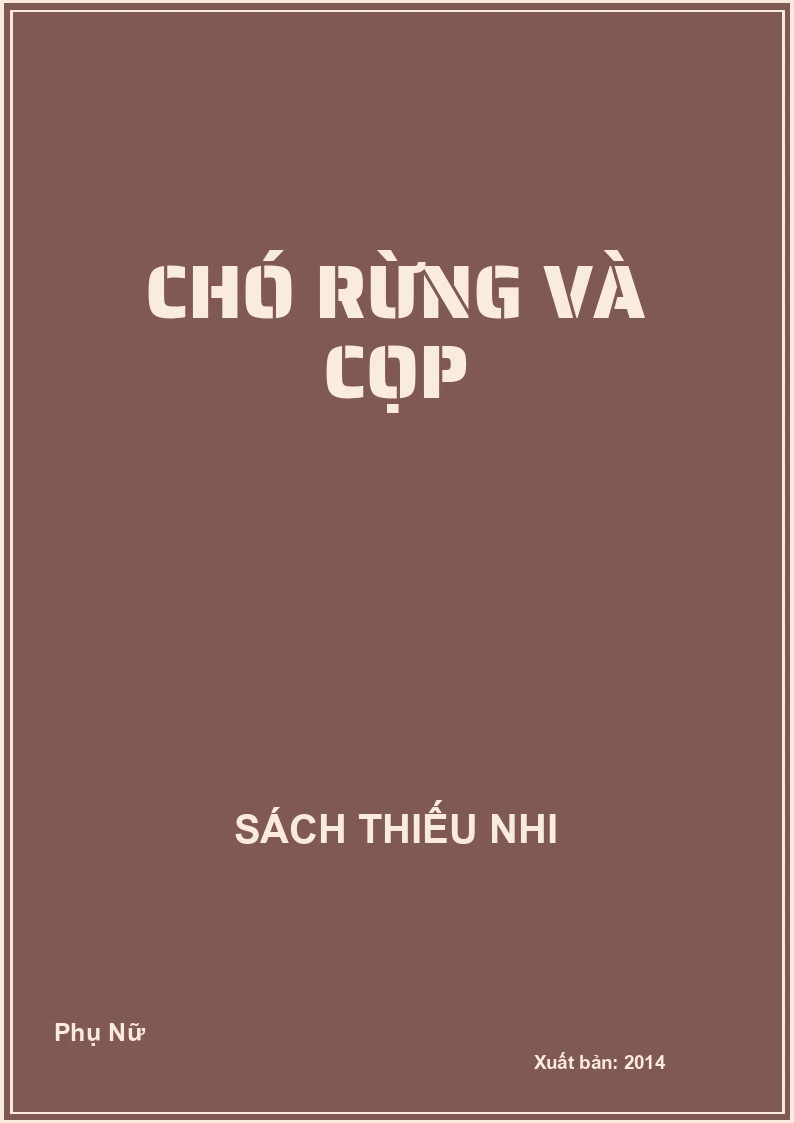 Chó rừng và cọp