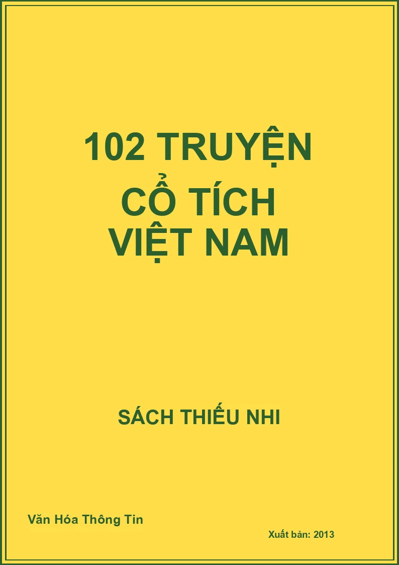 102 truyện cổ tích Việt Nam