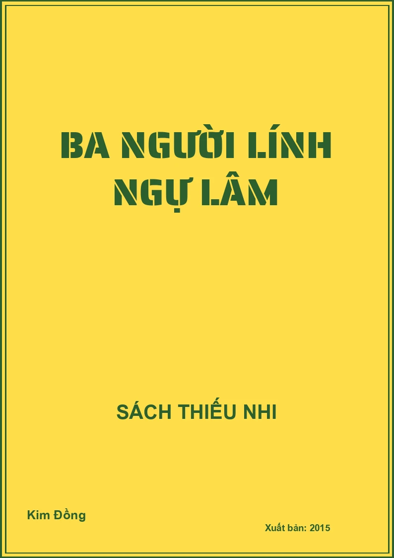 Ba người lính ngự lâm