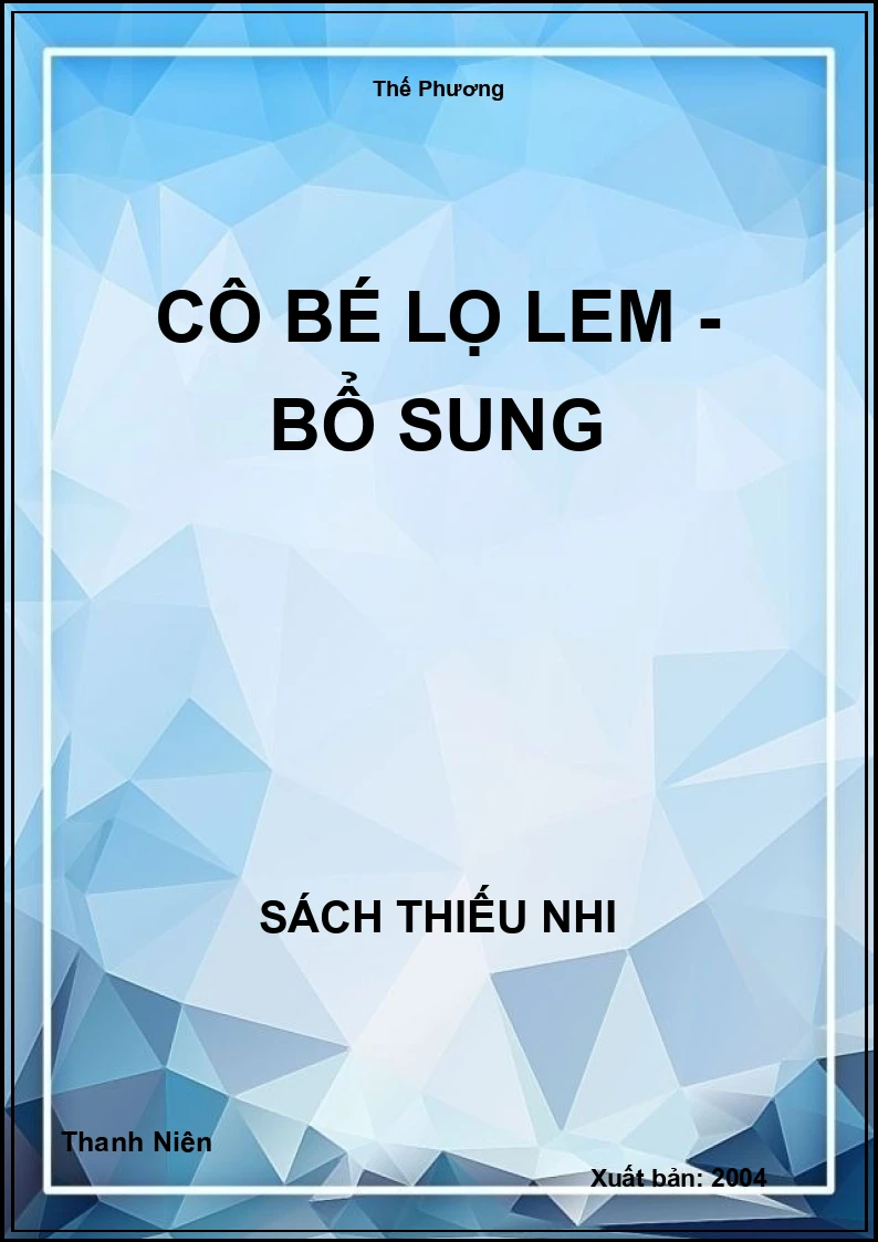 Cô bé Lọ Lem - bổ sung