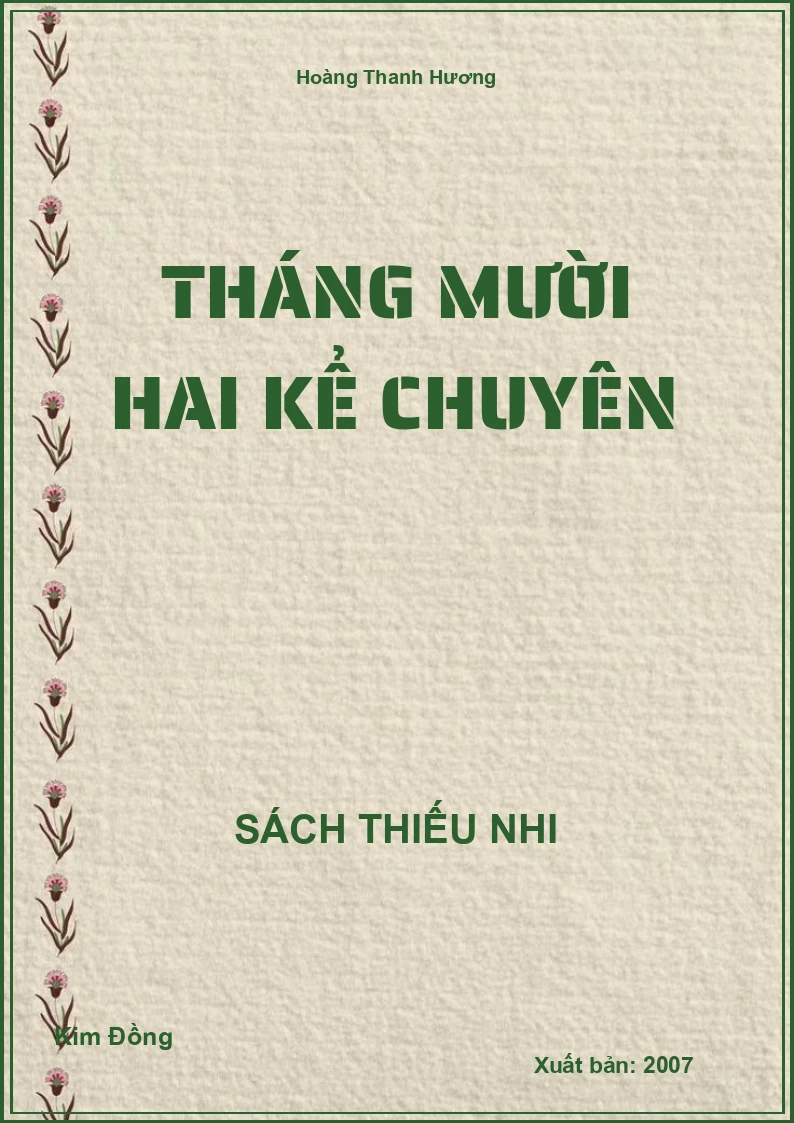 Tháng mười hai kể chuyện