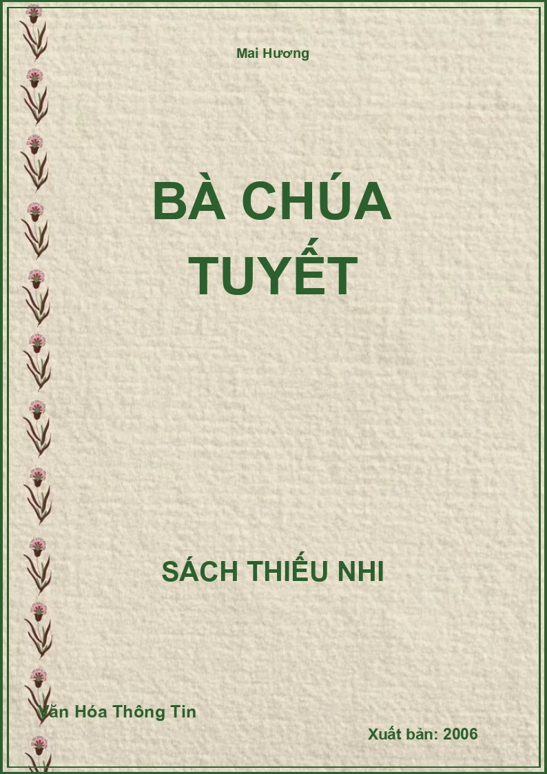 Bà chúa Tuyết