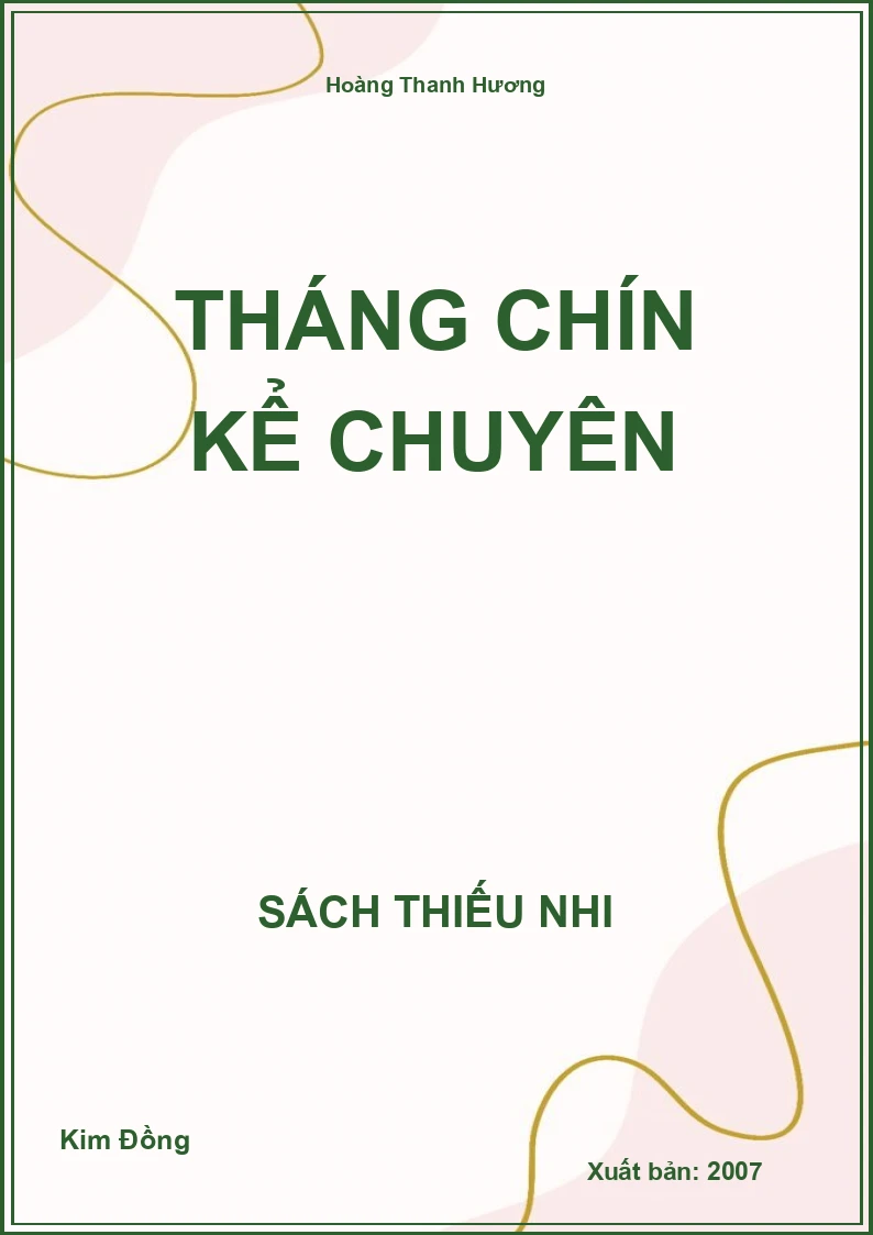 Tháng chín kể chuyện
