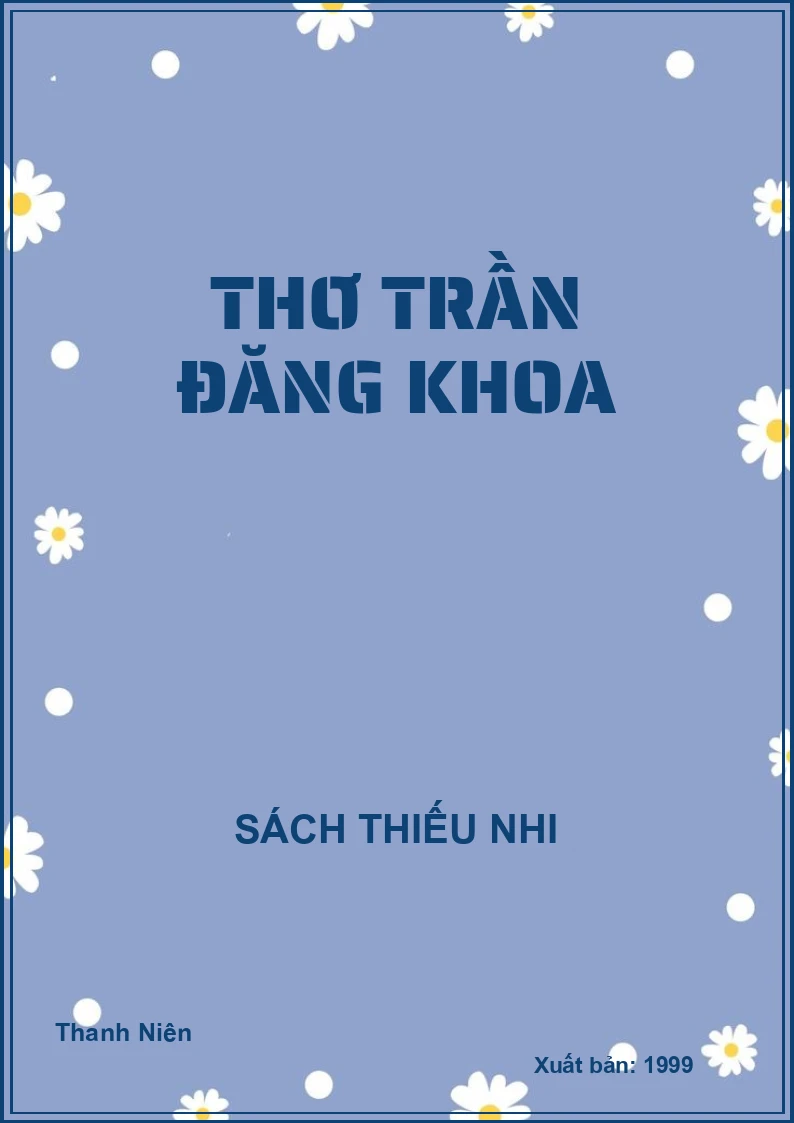Thơ Trần Đăng Khoa