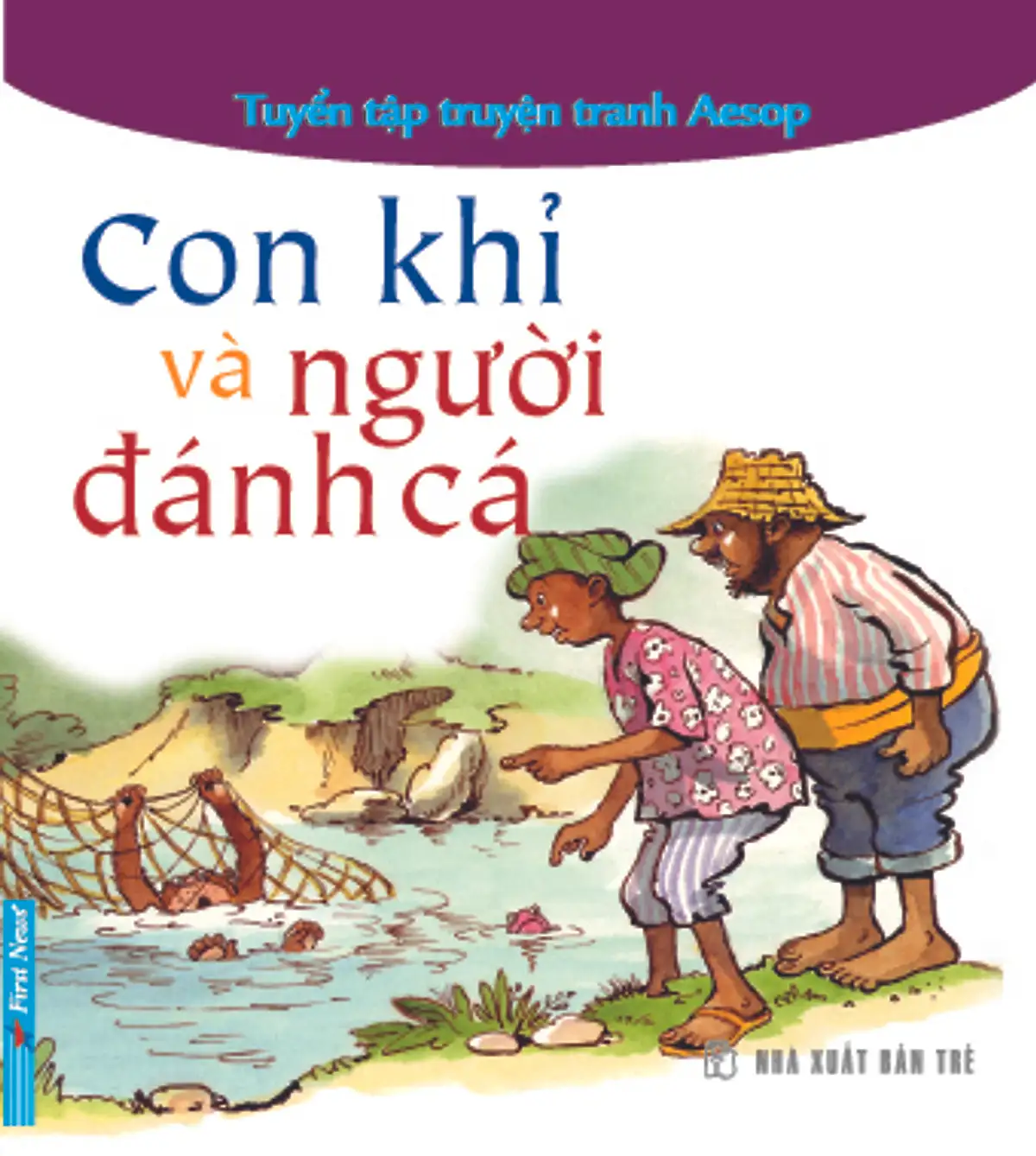 Tuyển tập truyện tranh Aesop - Con khỉ và người đánh cá