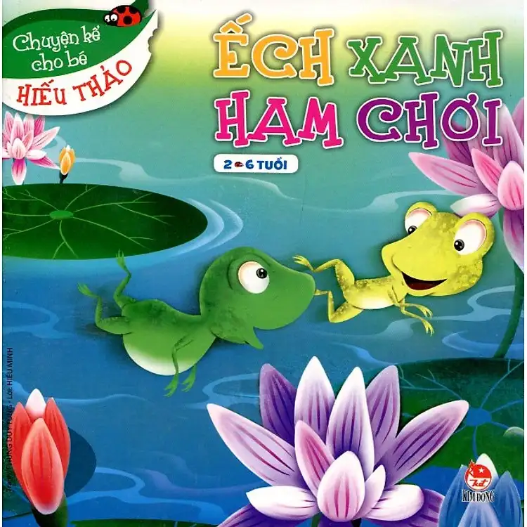 Chuyện kể cho bé hiếu thảo: Ếch xanh ham chơi