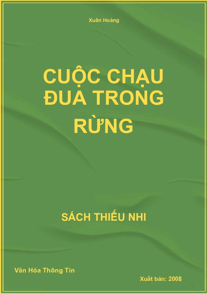 Cuộc chạu đua trong rừng