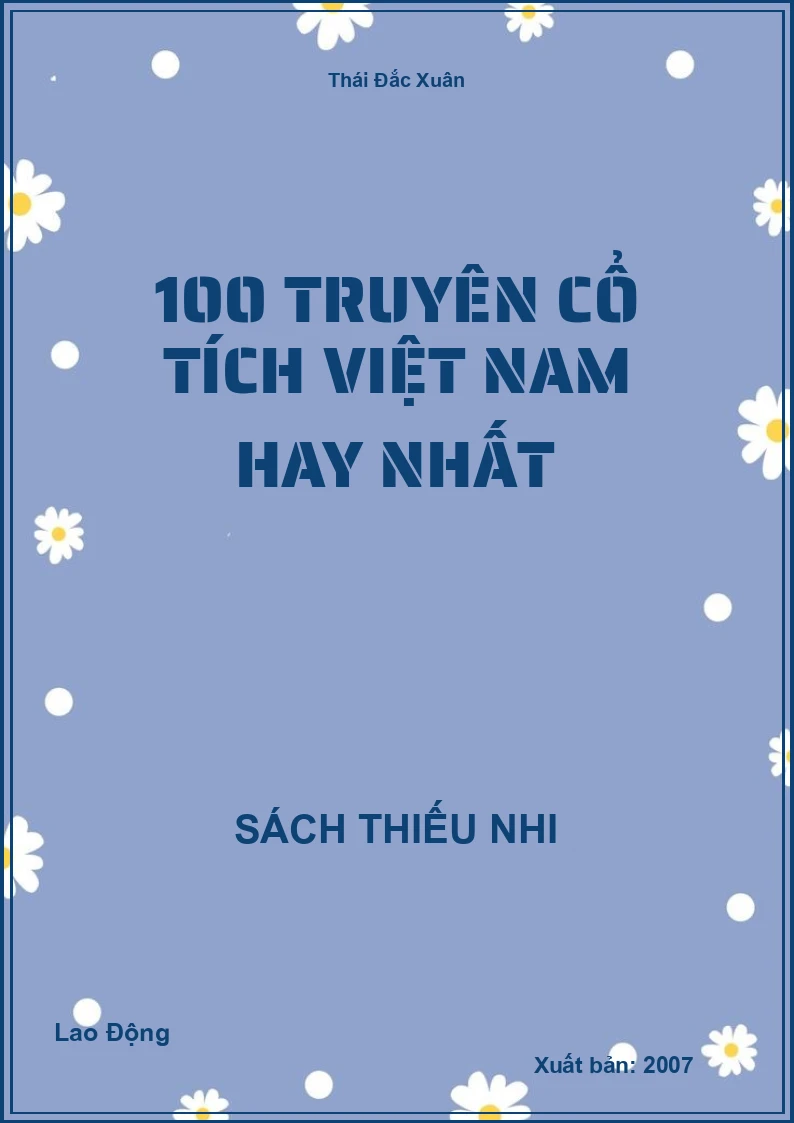 100 truyên cổ tích Việt Nam hay nhất