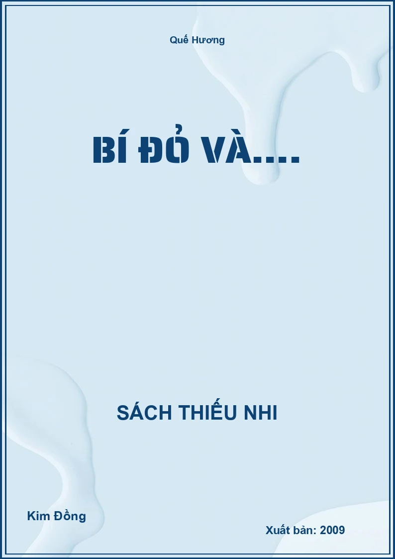 Bí đỏ và….