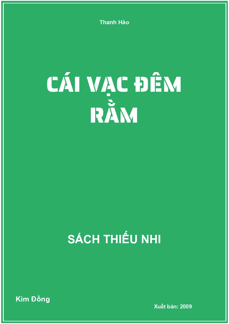 Cái vạc đêm rằm