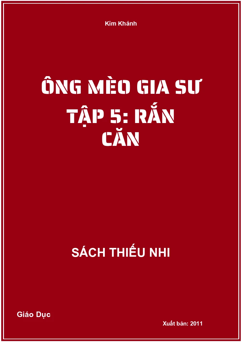 Ông mèo gia sư Tập 5: Rắn căn
