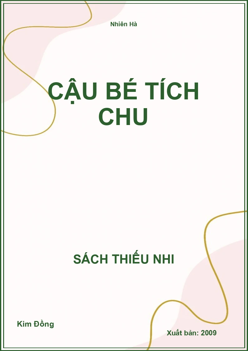 Cậu bé Tích Chu