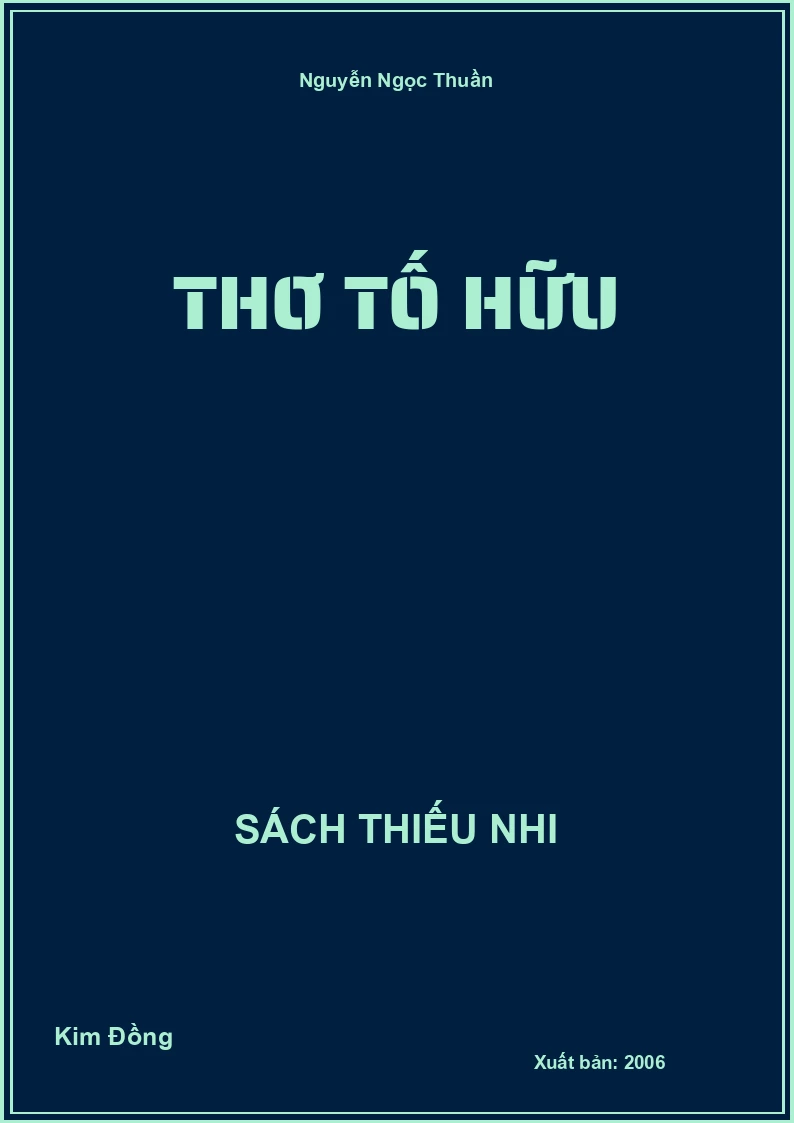 Thơ Tố Hữu