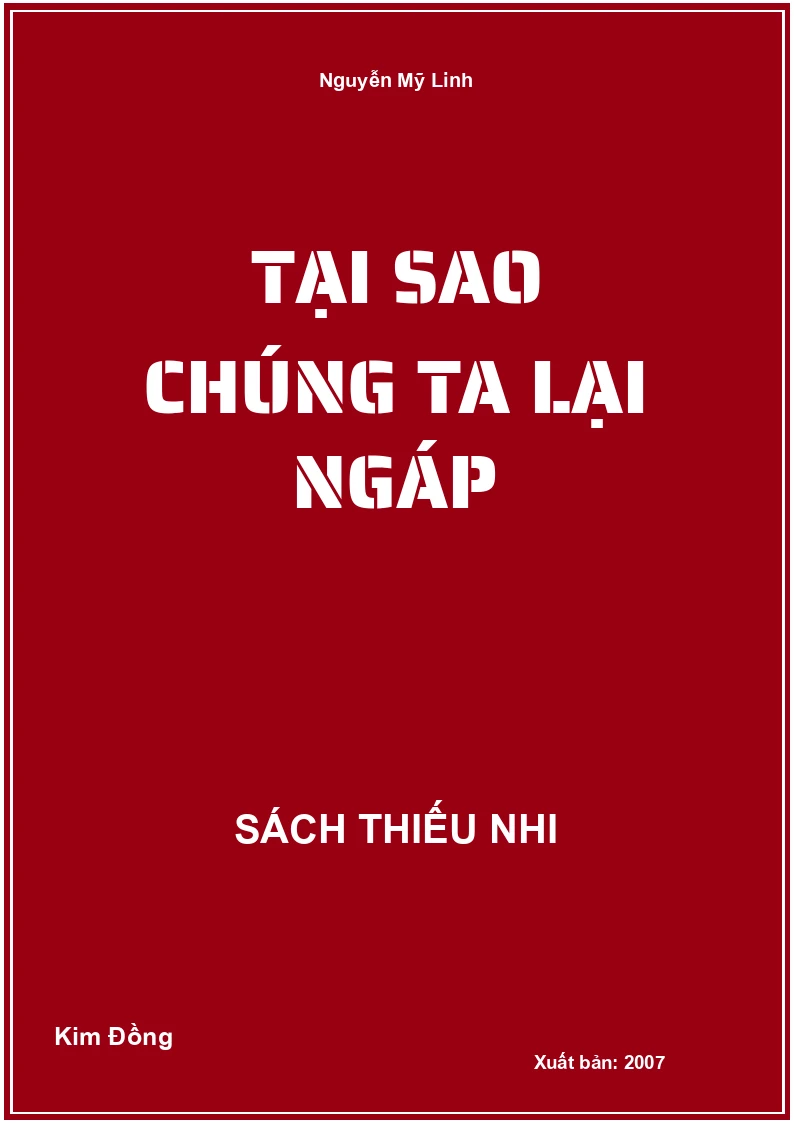 Tại sao chúng ta lại ngáp