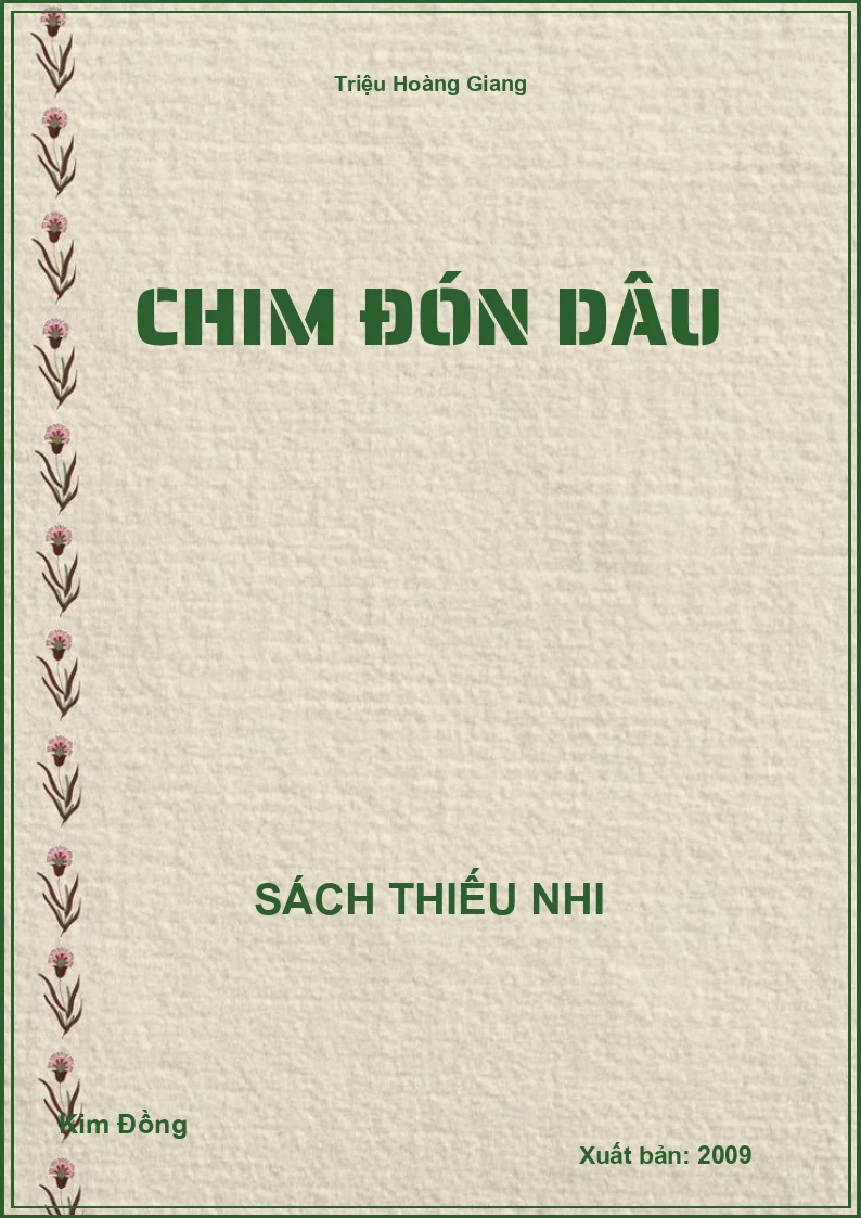 Chim đón dâu