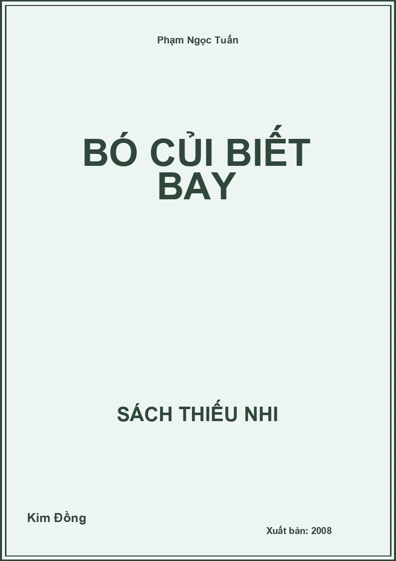 Bó củi biết bay