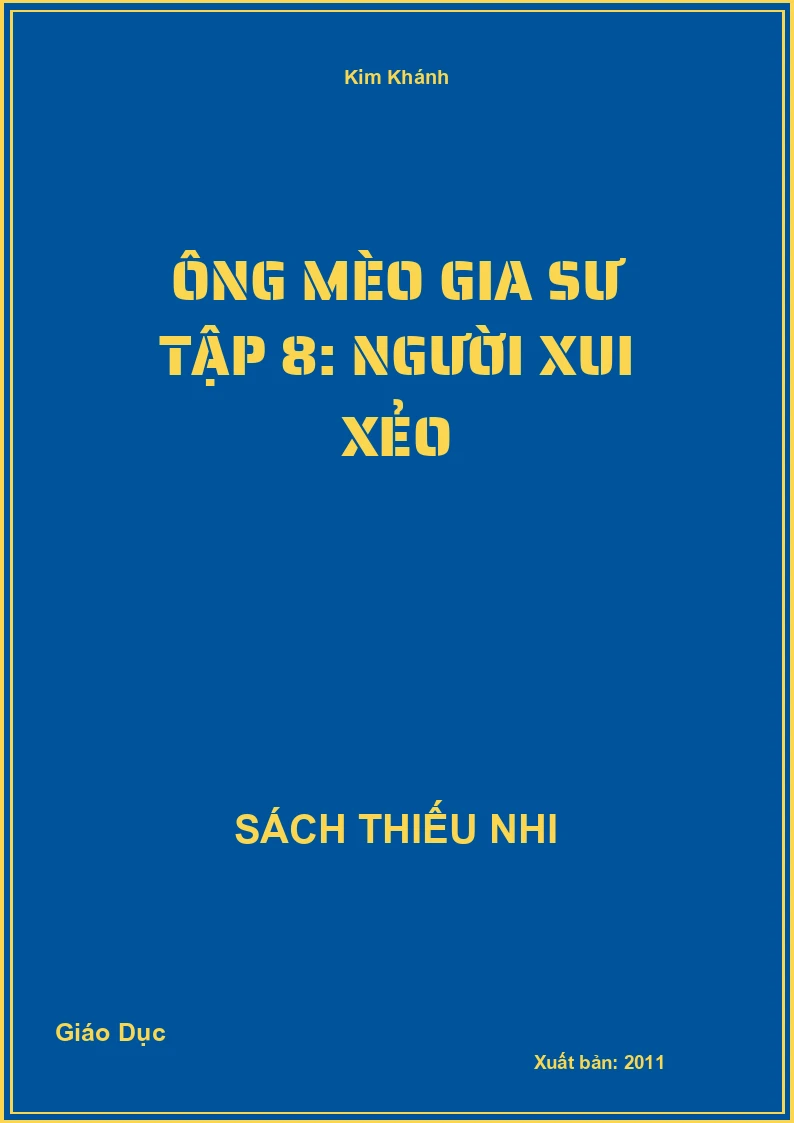 Ông mèo gia sư Tập 8: Người xui xẻo