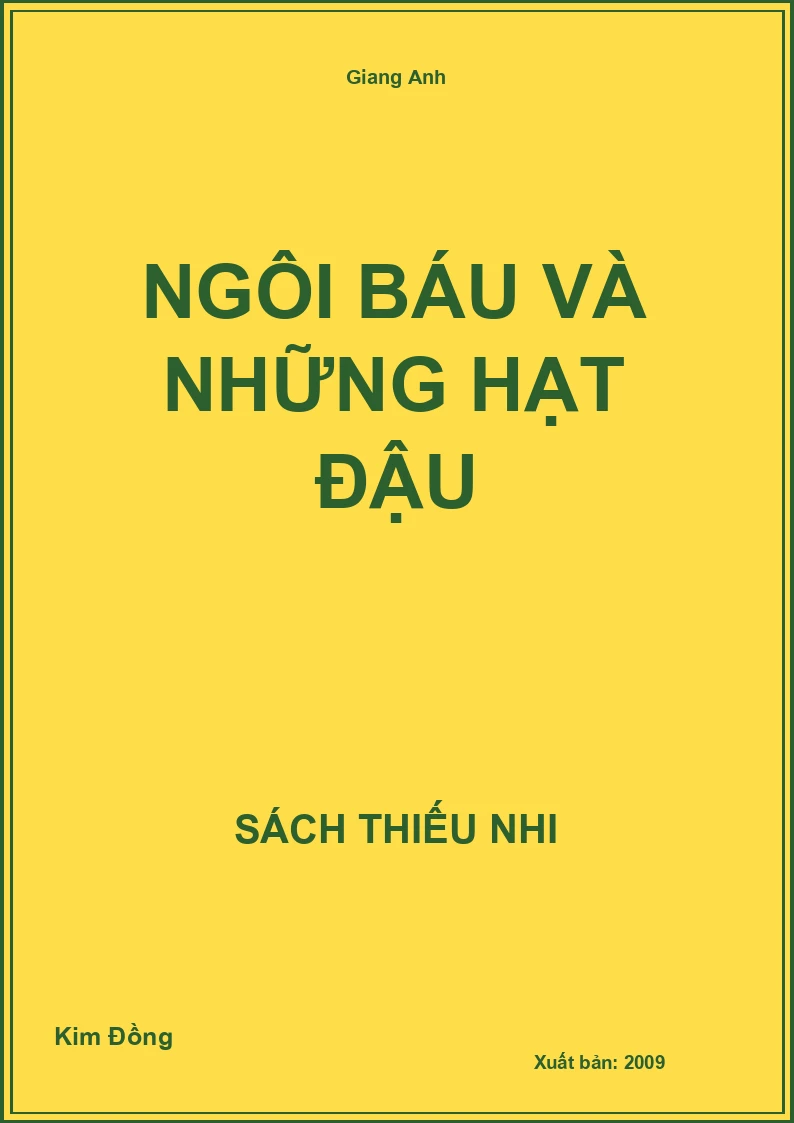 Ngôi báu và những hạt đậu