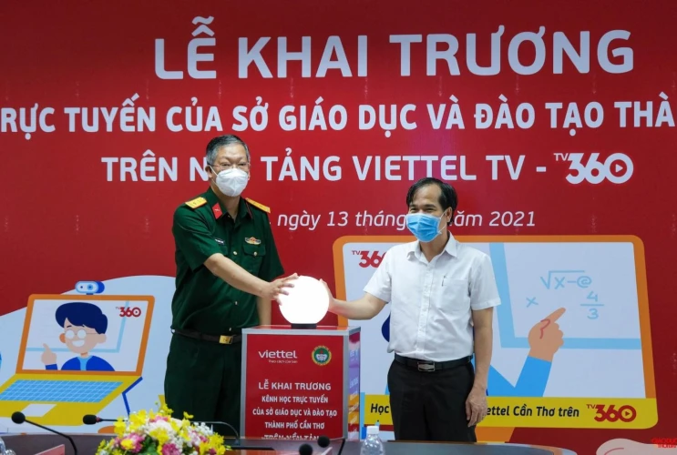 Cần Thơ mở kênh học tập trực tuyến qua nền tảng Viettel TV