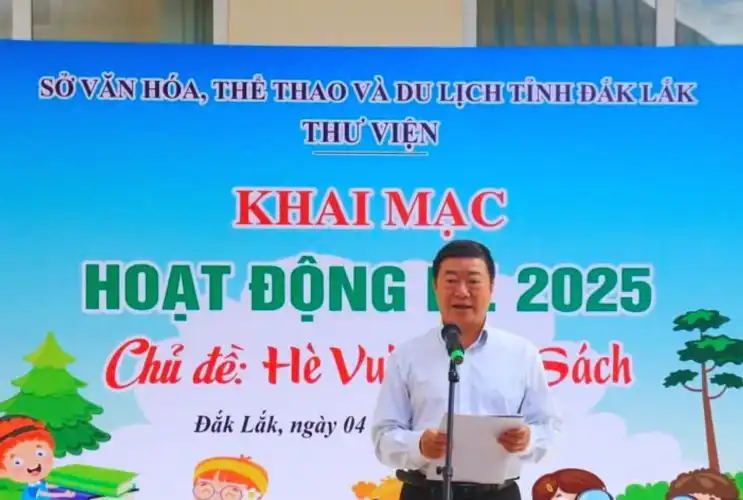 Thư viện tỉnh Đắk Lắk Tổ chức chương trình khai mạc hè năm 2025 với chủ đề "Hè vui cùng sách”