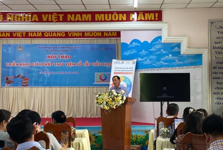Hội thảo triển khai giải pháp Thư viện số tại Sở Giáo dục Thành phố Cần Thơ