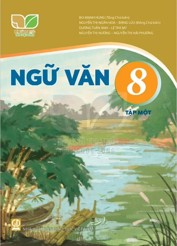 Sách giáo khoa Ngữ văn 8 - Tập 1 Kết Nối Tri Thức