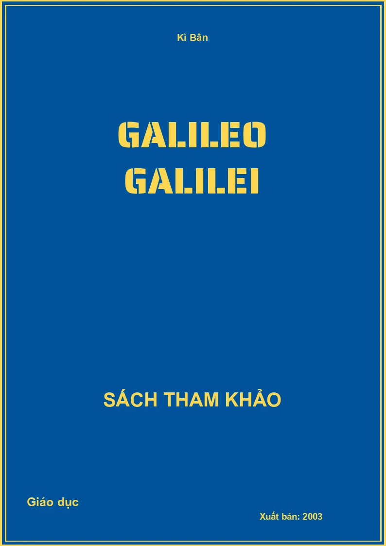 Galileo Galilei