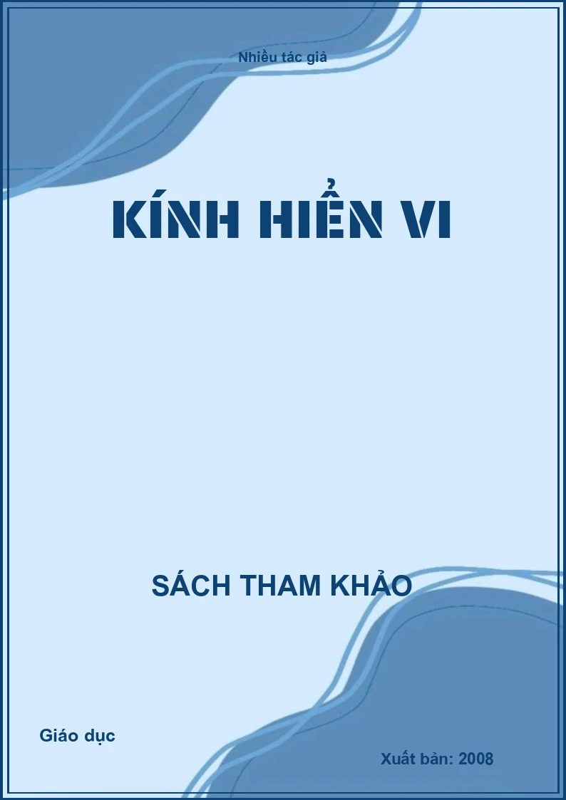Kính hiển vi