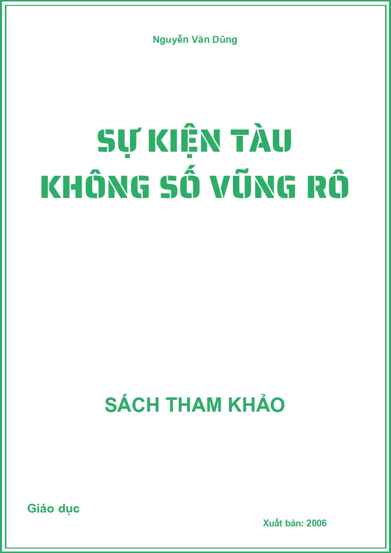 Sự kiện tàu không số Vũng Rô