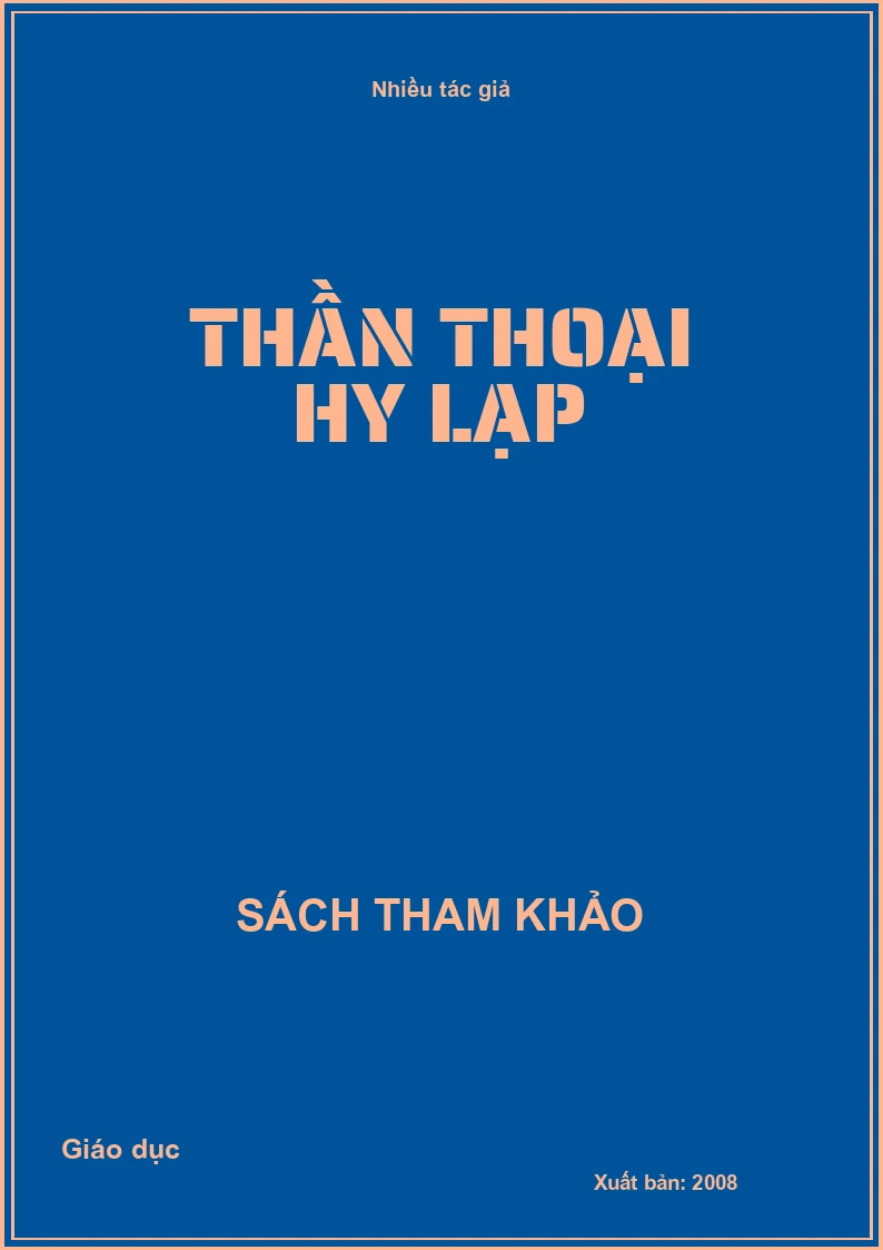 Thần thoại Hy Lạp