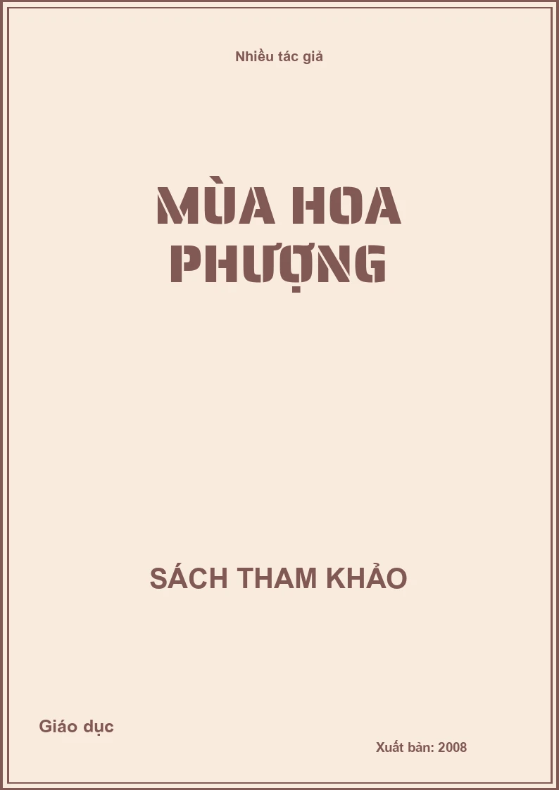 Mùa hoa phượng