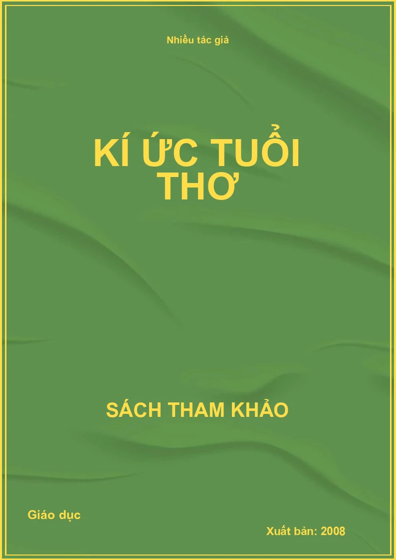 Kí ức tuổi thơ