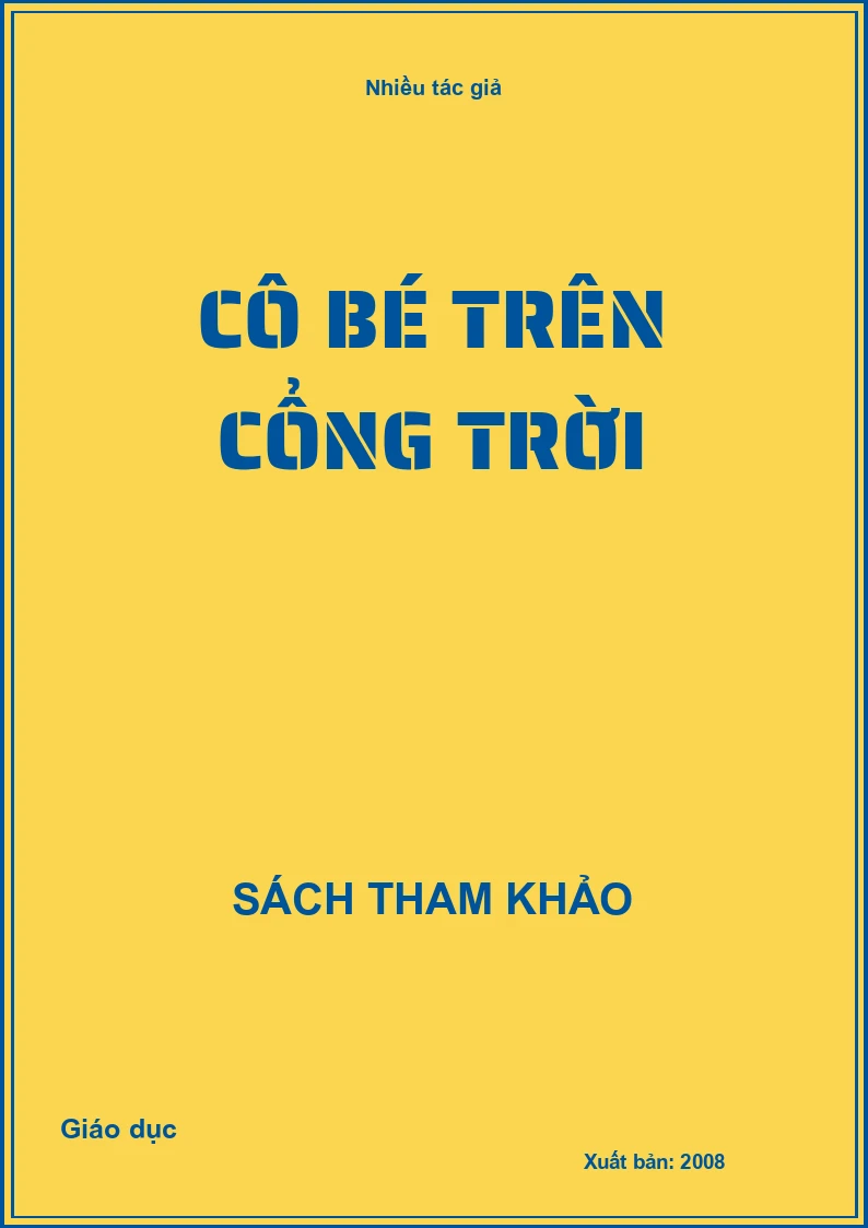 Cô bé trên cổng trời