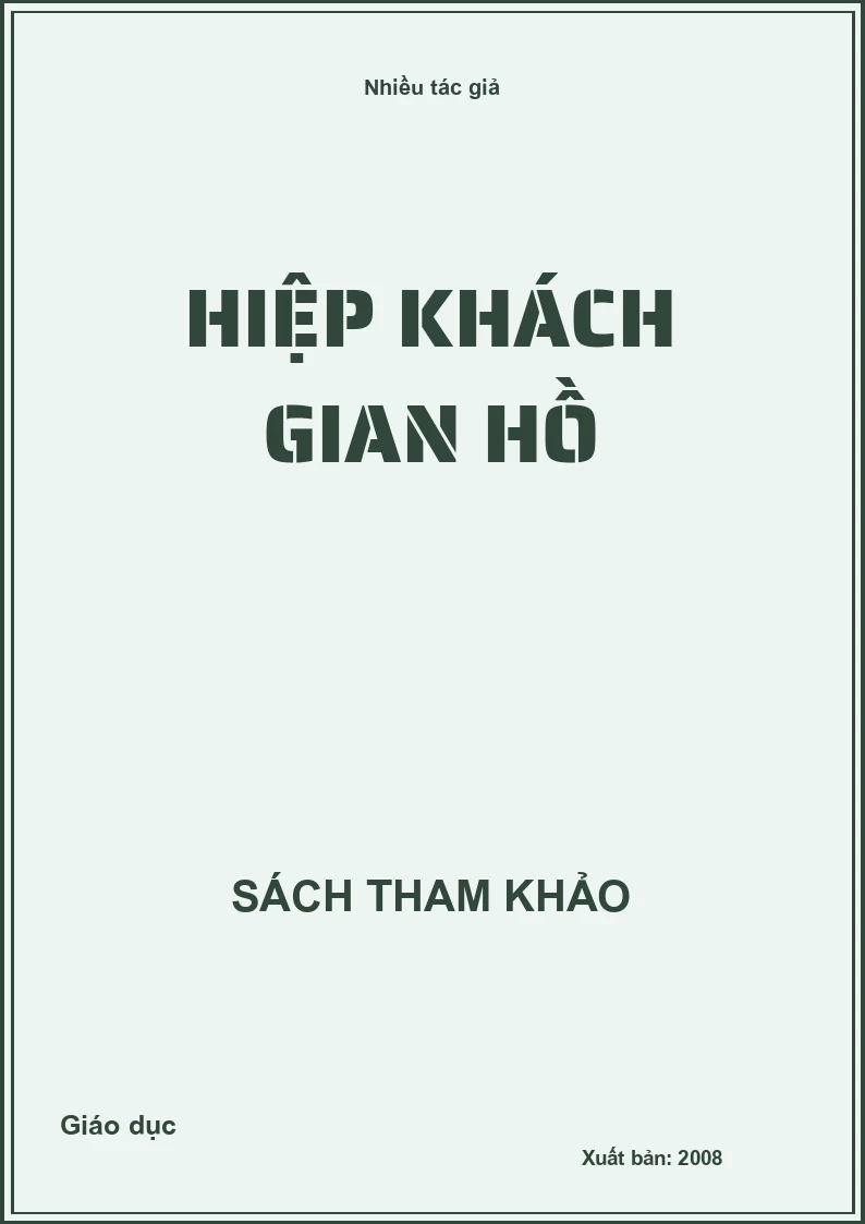 Hiệp khách giang hồ