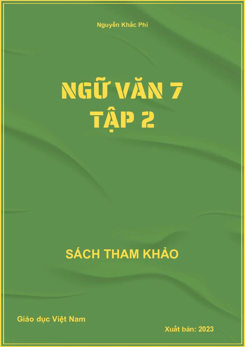 Ngữ văn 7 Tập 2