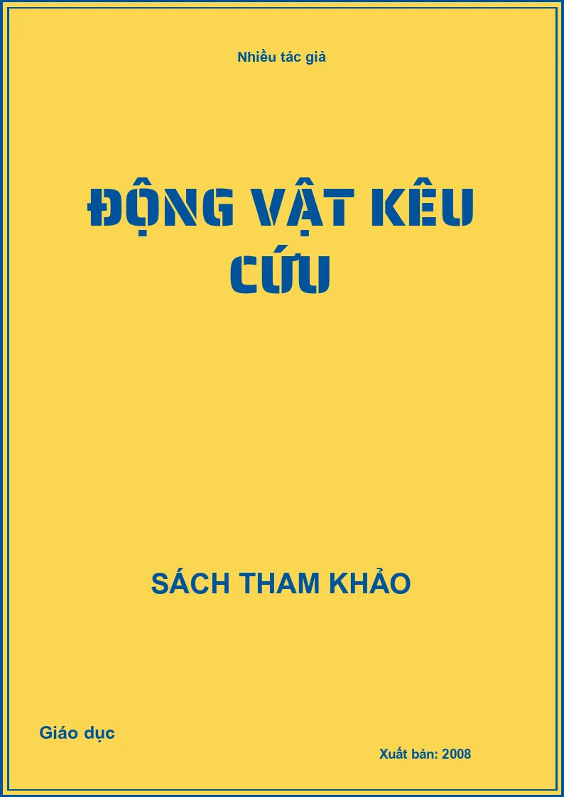 Động vật kêu cứu