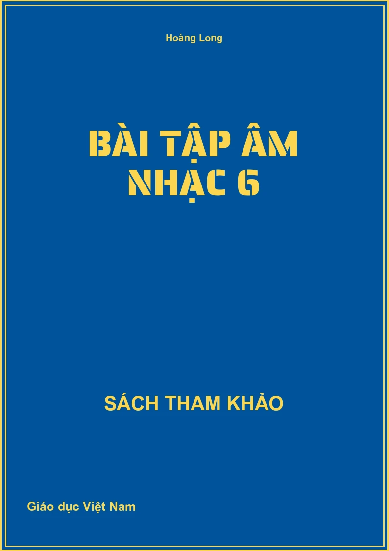 Bài tập Âm nhạc 6