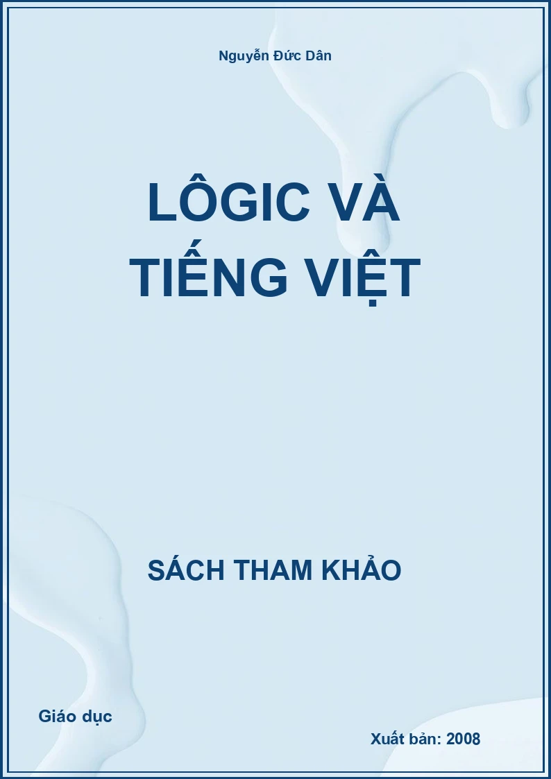 Lôgich và Tiếng Việt