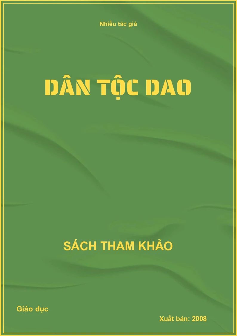 Dân tộc Dao