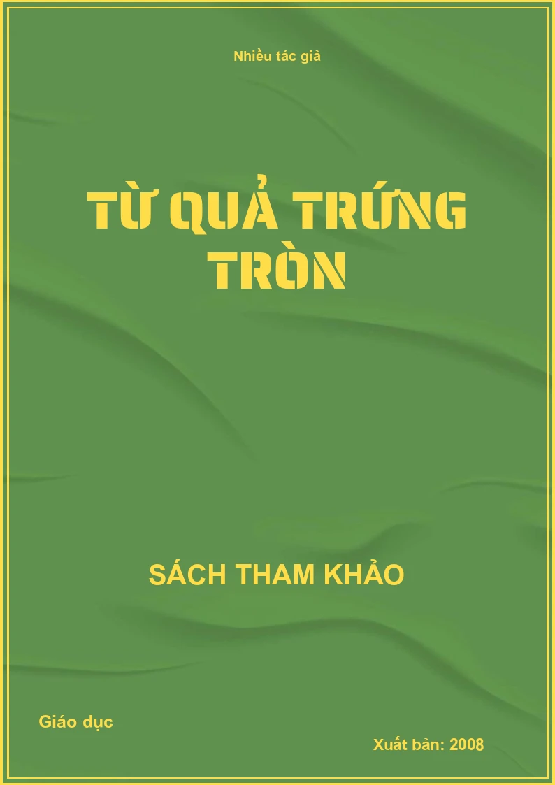 Từ quả trứng tròn