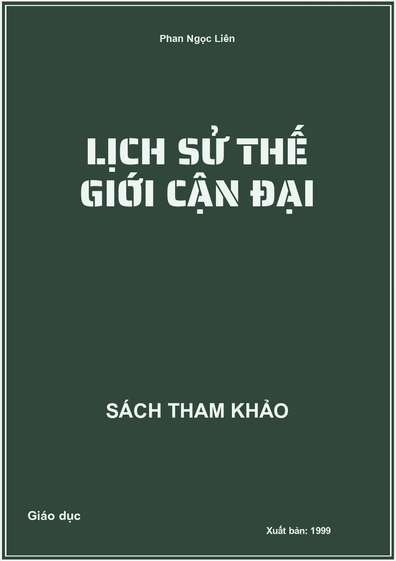 Lịch sử thế giới Cận đại