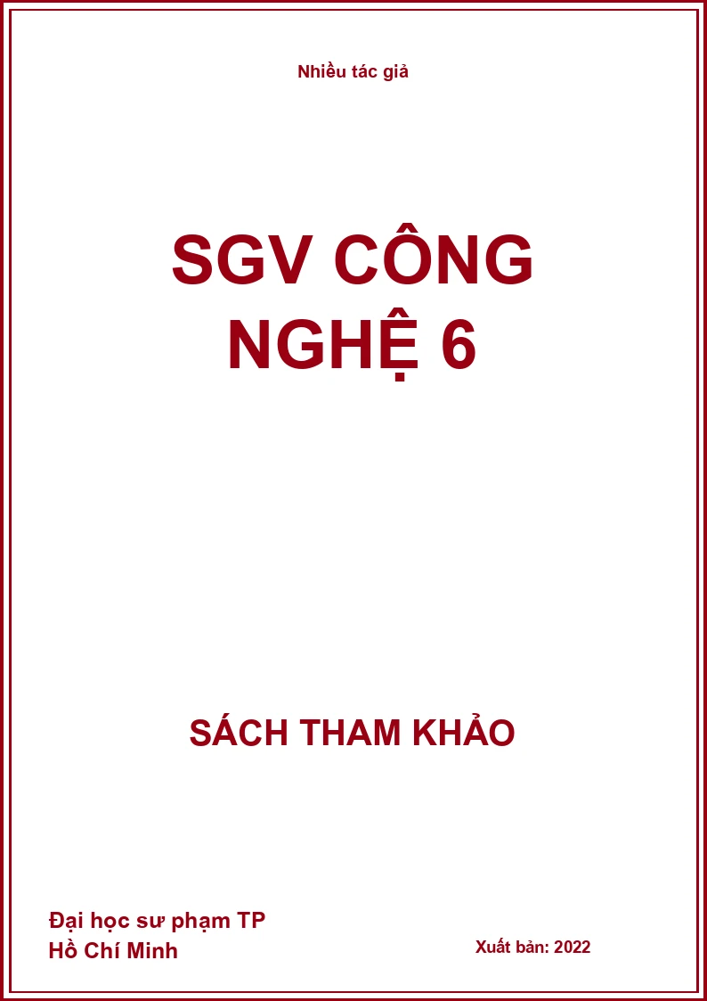 SGV Công nghệ 6