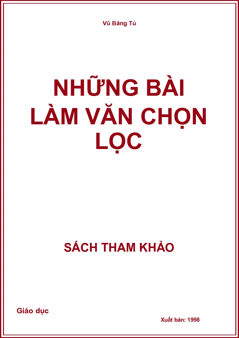 Những bài làm văn chọn lọc