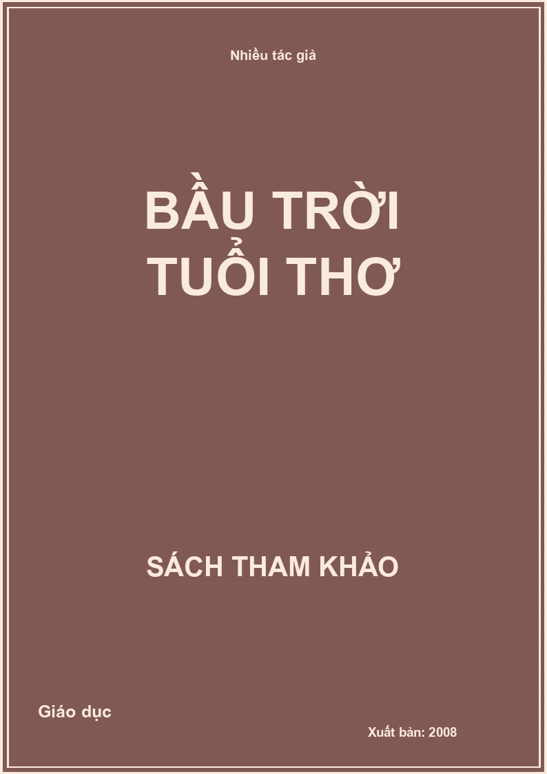 Bầu trời tuổi thơ