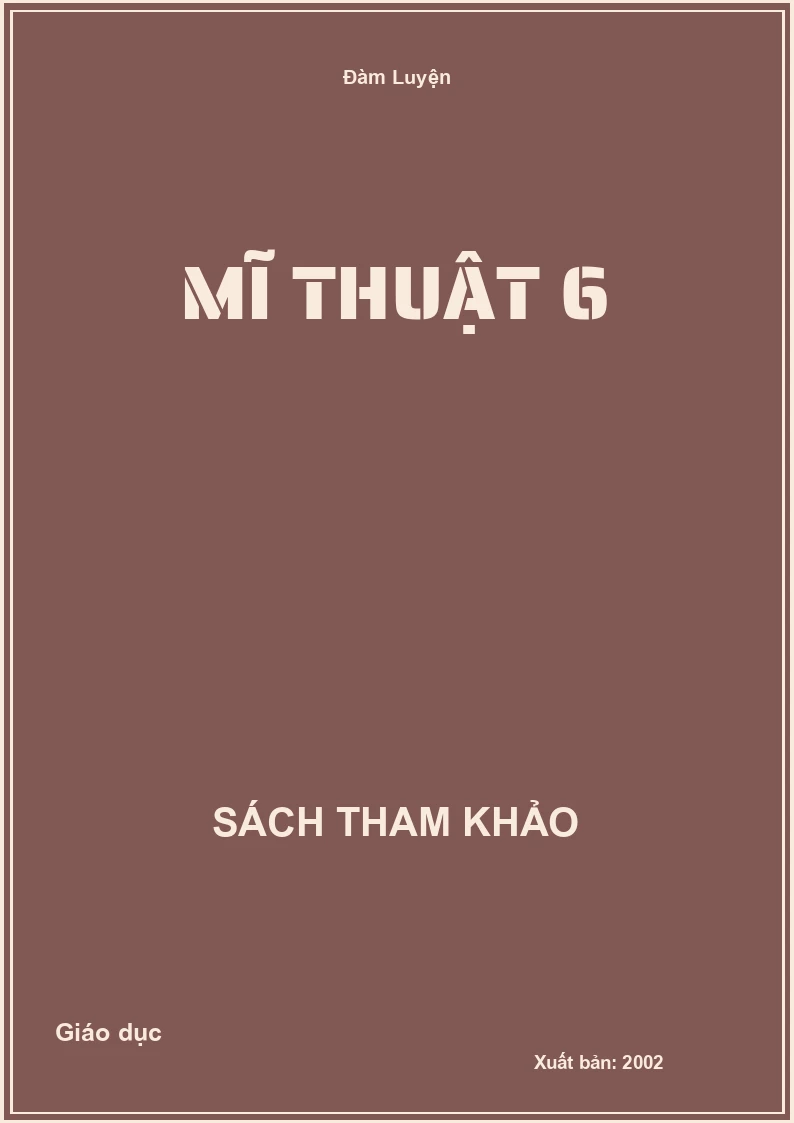 Mĩ thuật 6