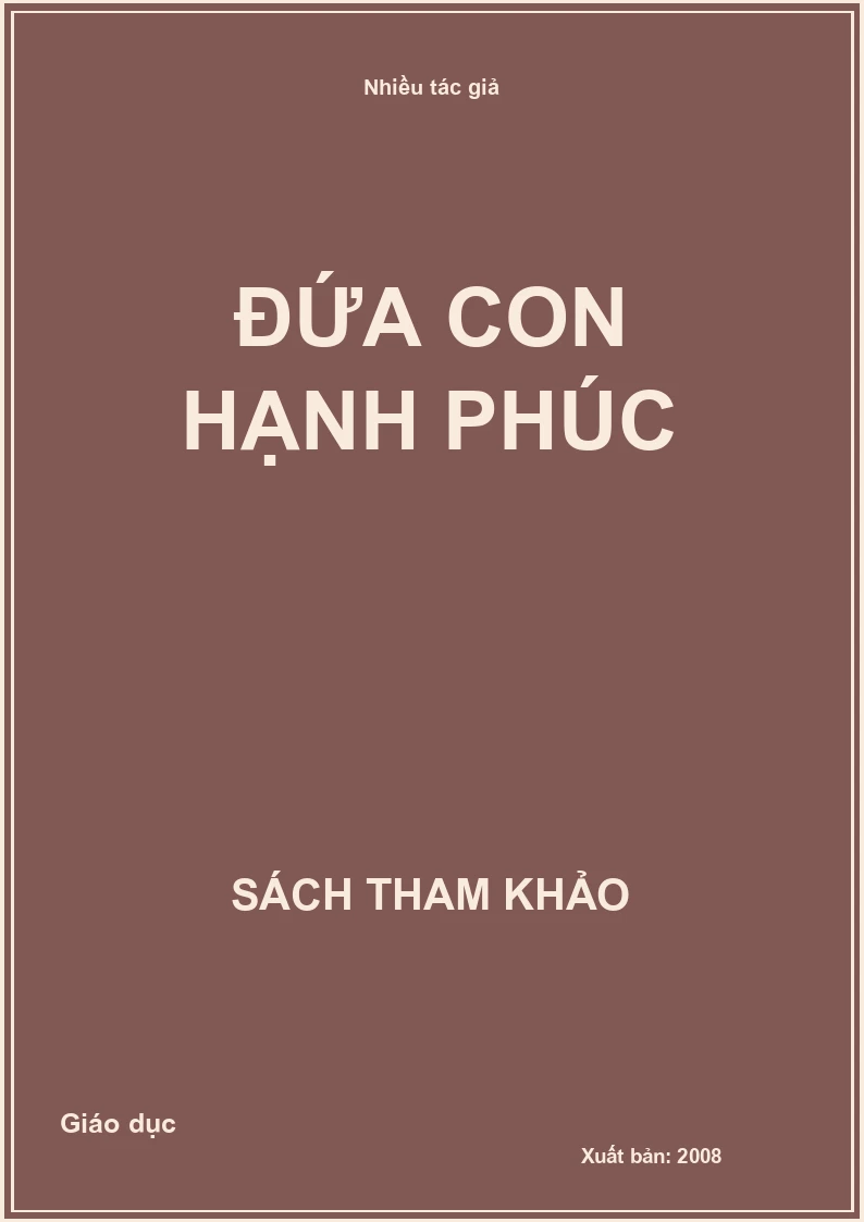 Đứa con hạnh phúc