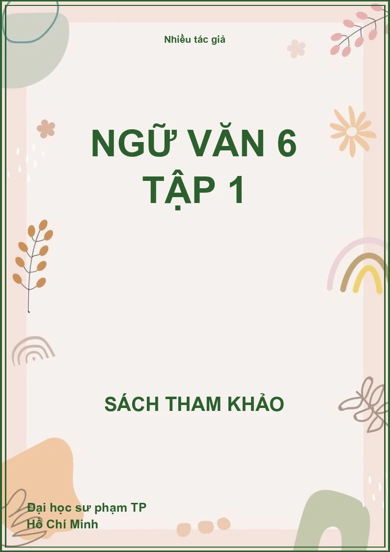Ngữ văn 6 Tập 1