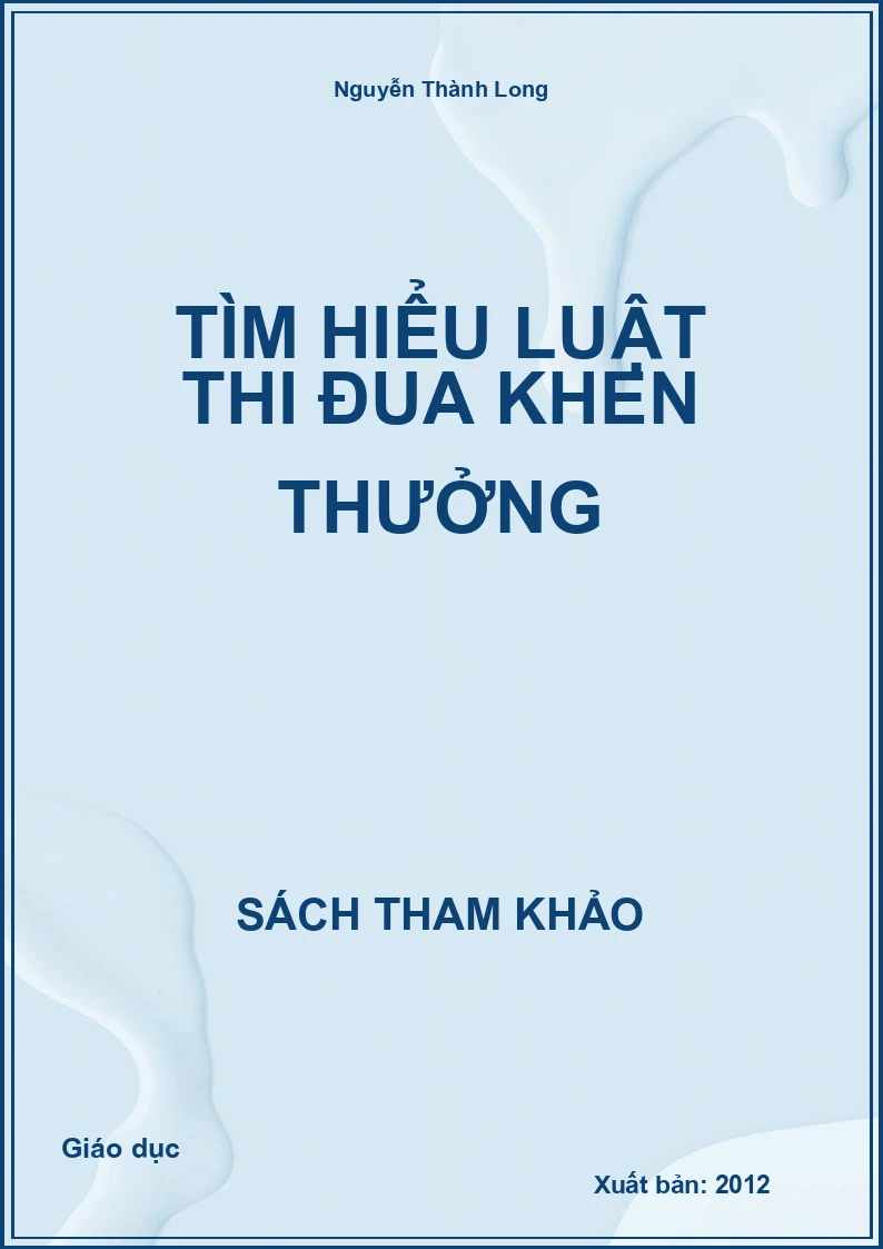 Tìm hiểu luật thi đua khen thưởng