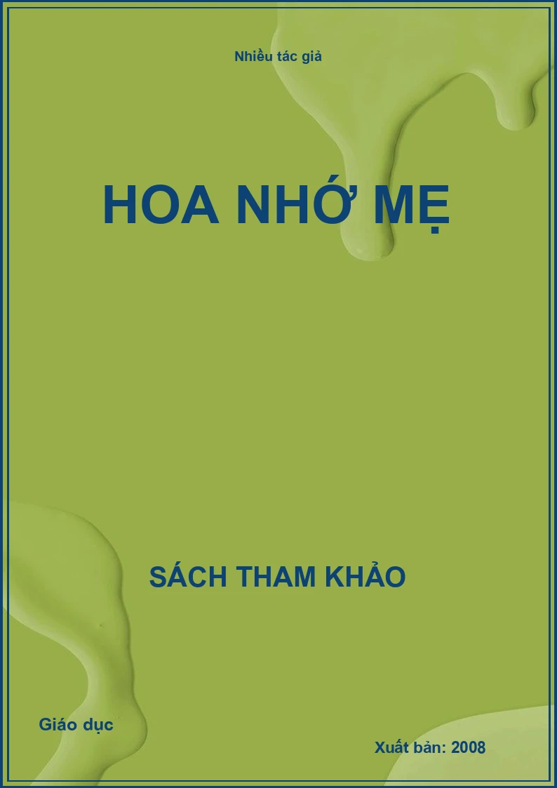 Hoa nhớ mẹ