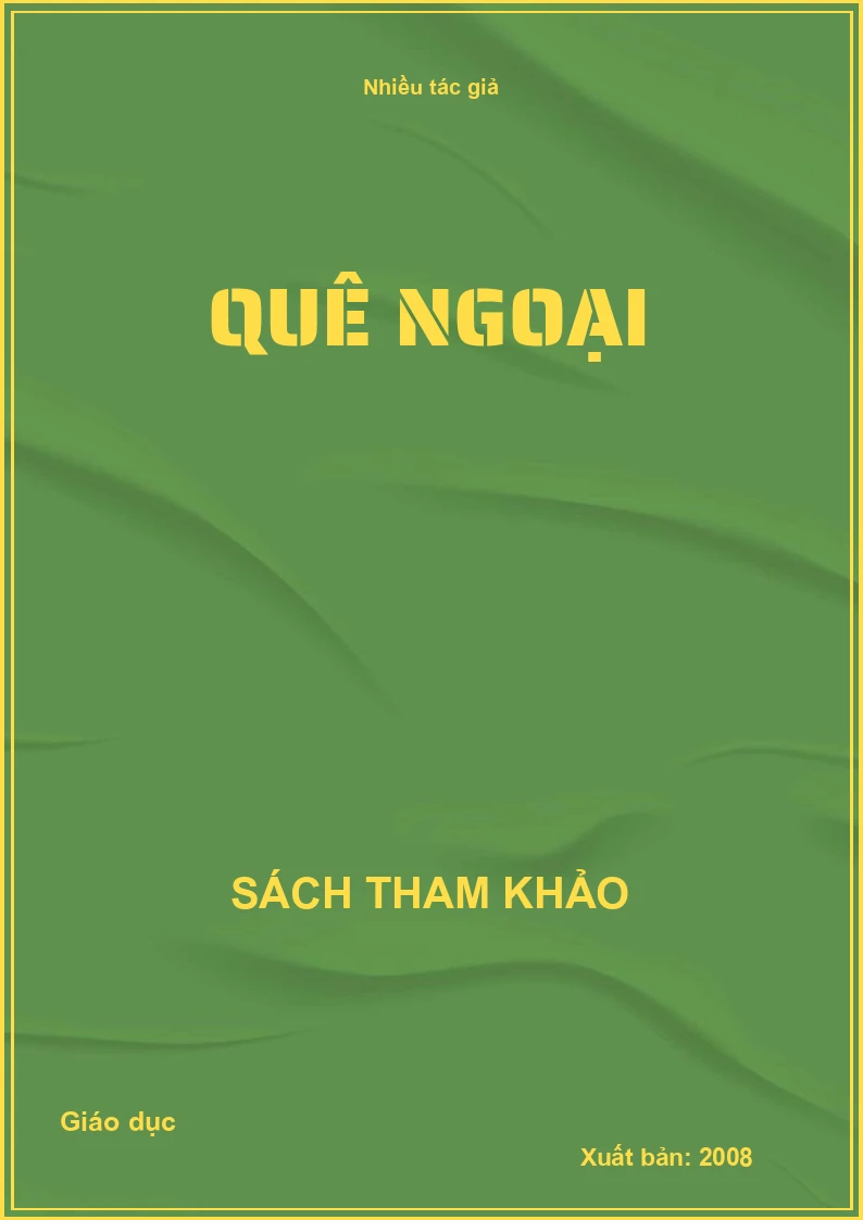 Quê ngoại